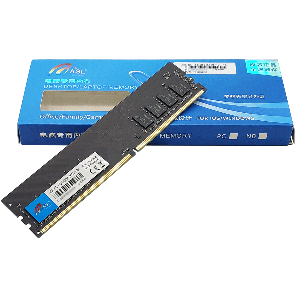 ASL DDR4 8GB 2666 MHz 通用内存