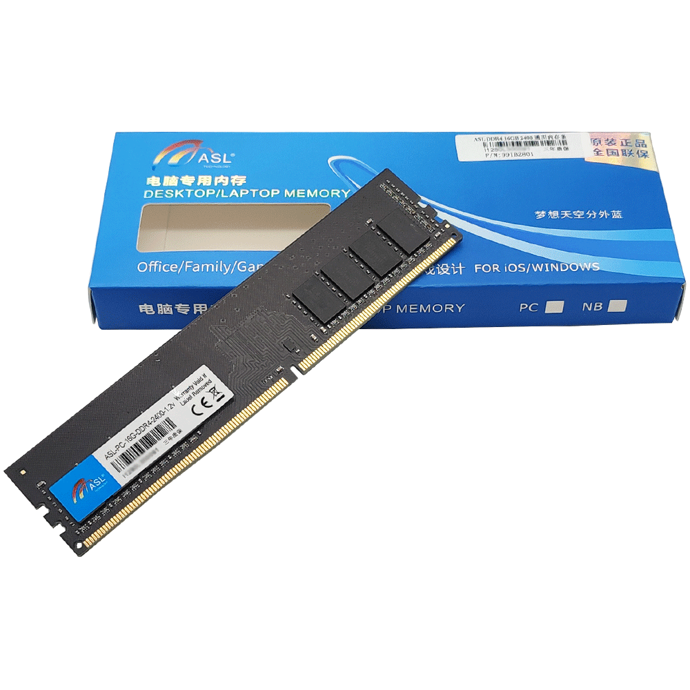 ASL DDR4 16GB 2400 MHz 通用内存