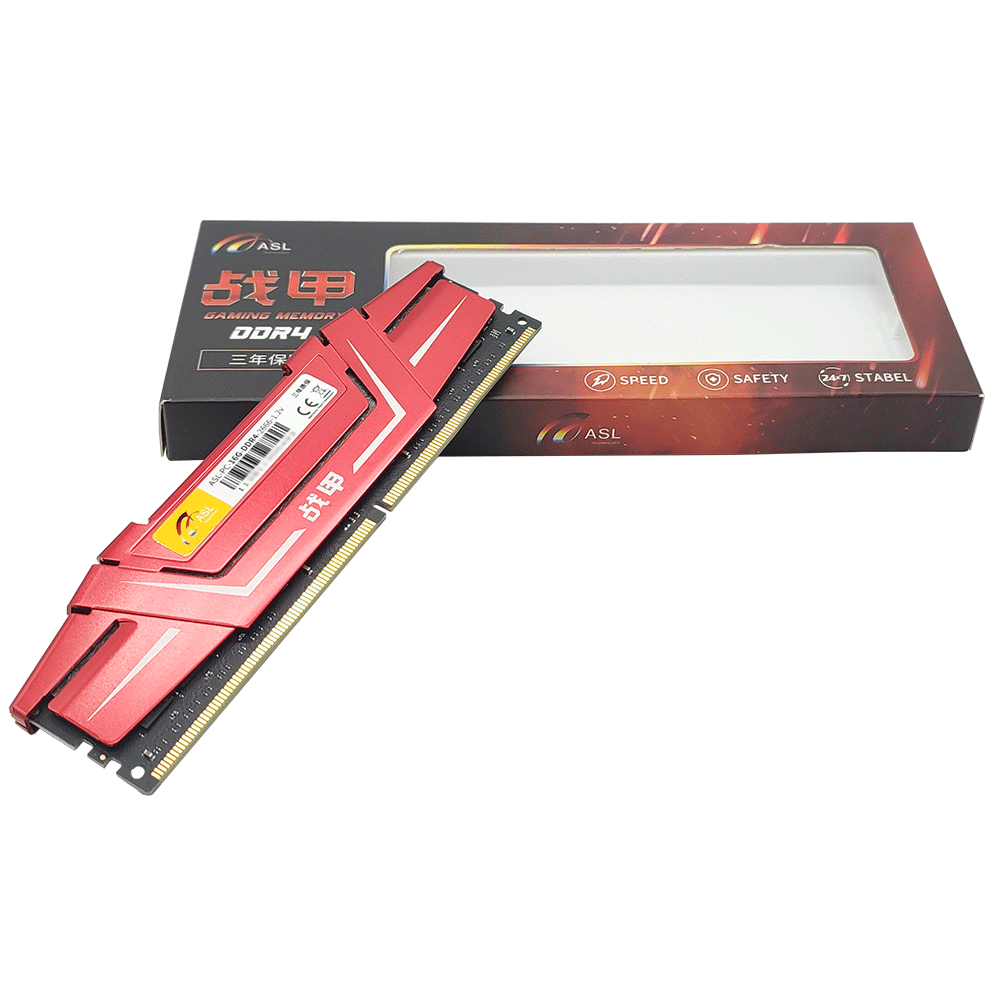 ASL DDR4 16GB 2666 MHz 通用内存 - 战甲套装